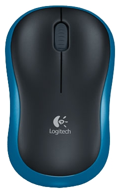 Мышь Logitech Wireless Mouse M185 USB Blue