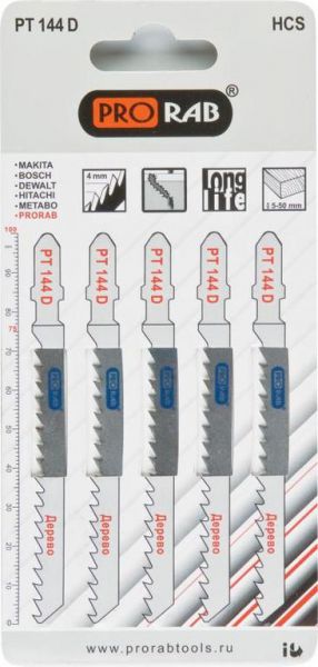 Пилка для электролобзика Prorab PT 144 D 75x4